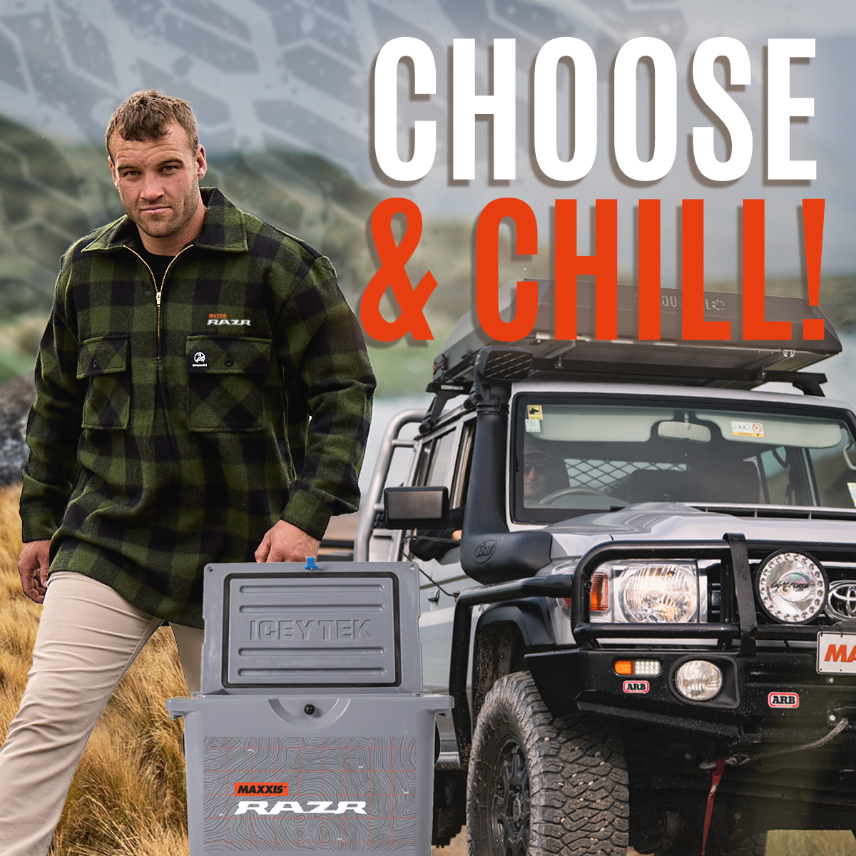 Choose & Chill Maxxis Razr June promo
