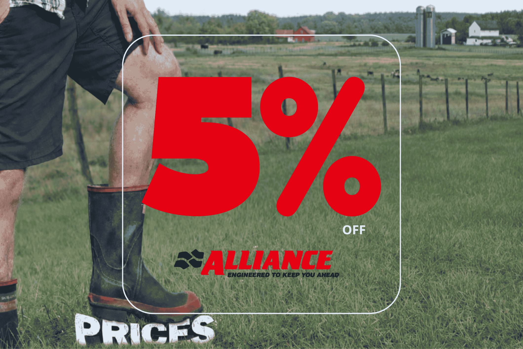 5% OFF Aliiance tyres